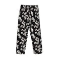 thumbnail image 5 of Xecao Daisies Flowers Men's Straight Lounge Pajama Pants: The Ultimate in Comfortable Sleepwear, 5 of 9