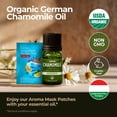 thumbnail image 3 of Gya Labs Organic German Chamomile Essential Oil - 0.34 fl oz - for Skin, Hair, Diffuser, Aromatherapy, DIY Candle Making Scents, 3 of 8
