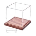 thumbnail image 3 of Vitrina de béisbol Strade Fareast Limited caja de exhibición de acrílico transparente con base de madera, 3 of 8
