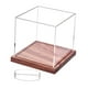 thumbnail image 3 of Vitrina de béisbol Strade Fareast Limited caja de exhibición de acrílico transparente con base de madera, 3 of 8