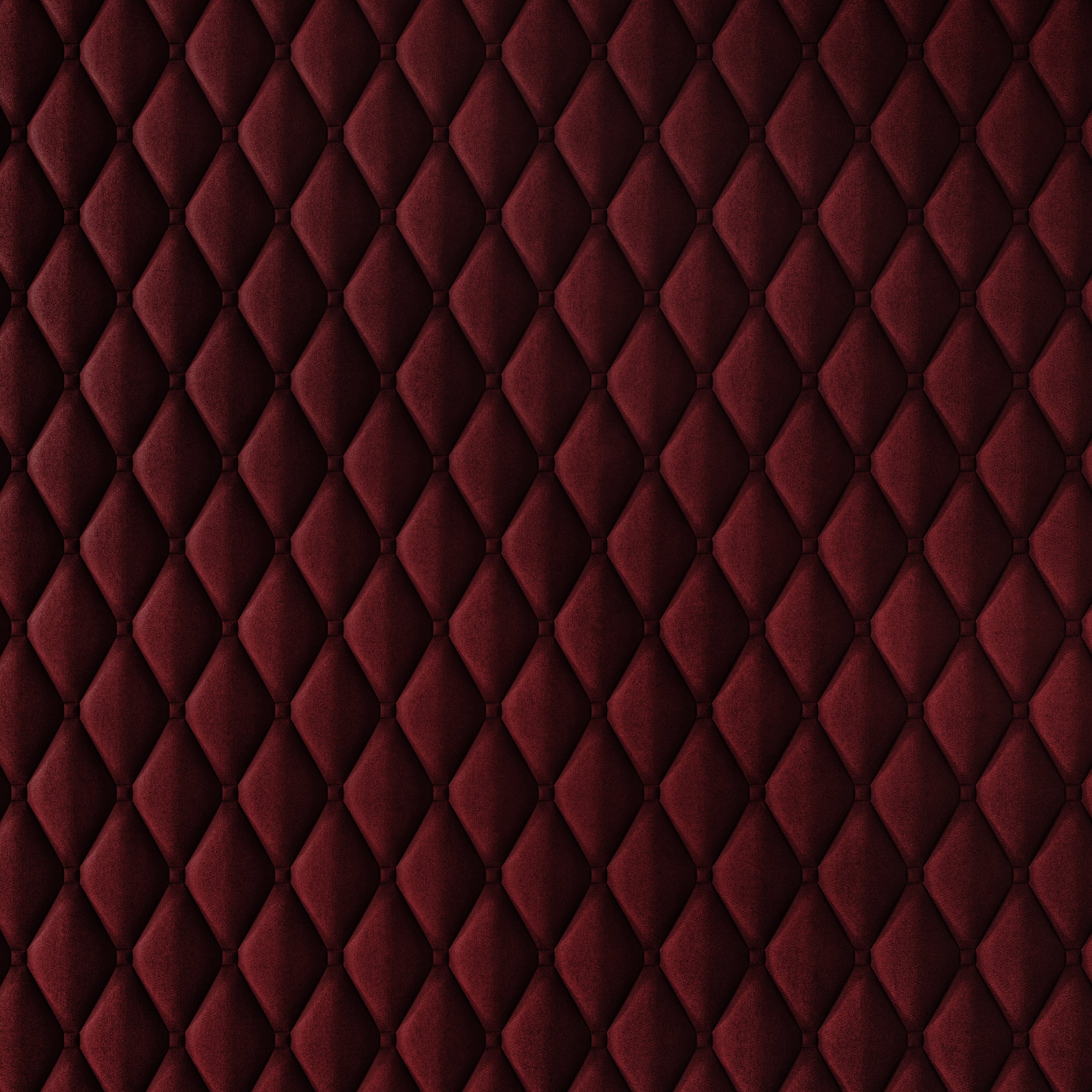 Castle Place Modern Luxe Velevet Diamond Tufted Upholstered Chair, Red
