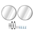 thumbnail image 2 of Espejos de Puertas de Chrome, Circular 2802710 Superficie externa de alta Definición Fácil de Instalar para impala 1963 A 1964, 2 of 7