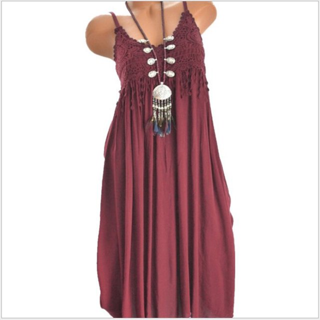 2023 Women Summer Dress Boho Style Floral Print Beach Dress Tunic Sundress Loose T Shirt Dress Mini Party Dress Vestidos5XL Gao Jinjia LED