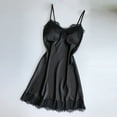 thumbnail image 3 of Levmjia Womens Pajamas Plus Size Summer Short Sleeve Women Lace Lingerie Nightwear Underwear Robe Babydoll Sleepwear Dress, 3 of 3