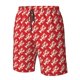 thumbnail image 4 of Balery Retro Lobsters Traje de Baño Estilo Hawaiano para Hombre, Shorts de Secado Rápido con Bolsillos-Medium, 4 of 6