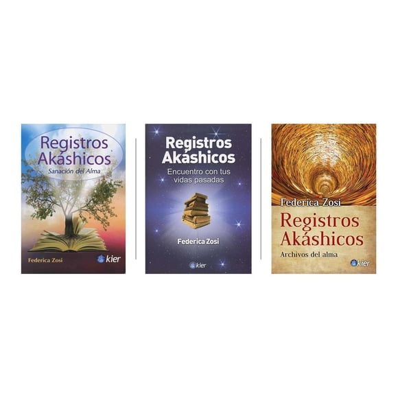 Trilogía Libros Akashicos de Claudia Federica Sozi KIER 7502297050520