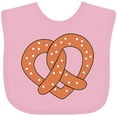 thumbnail image 3 of Inktastic Heart-shaped Pretzel Boys or Girls Baby Bib, 3 of 4