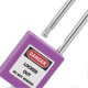 thumbnail image 2 of 38mm Safety Padlock Insulating Industrial Plastic Nylon PA Steel for Chemical Electric Power Nuclear Energy(Purple ), 2 of 2
