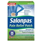 Salonpas 8-12 Hour Pain Relieving Patch Large