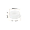 thumbnail image 3 of Uxcell Silicone Snap in Locking Hole Plugs Seal Cover Panel Round 46.6mm White 1Pcs, 3 of 7