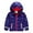 Blue 1, variant on Esaierr 3-10T Girls Fleece Rain Jacket Hooded Lightweight Trench Coats Fall Winter Casual Padded Waterproof Windbreaker Jacket for Kids Toddler