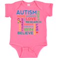 thumbnail image 3 of Inktastic Autism Support slogan Boys or Girls Baby Bodysuit, 3 of 5