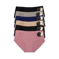thumbnail image 1 of Paquete 6 Pantaleta De Likra Sin Costuras, Corte Completo, 1 of 3