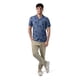 thumbnail image 1 of CAMISA COMFORT FIT CON ESTAMPADO ABSTRACTO DE CUELLO SPORT, 1 of 5