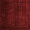 thumbnail image 1 of Ahgly Company Indoor Square Abstract Red Contemporary Area Rugs, 7' Square, 1 of 4