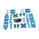 thumbnail image 5 of 1:16 RC Metal Aluminio Repuestos Conjunto RC Coche Accesorio Repuesto Pieza Resistente Azul, 5 of 9