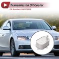 thumbnail image 3 of Enfriador de aceite de motor Unique Bargains para Audi A4 8K2, B8 2.0 l 2007-2015, enfriador de aceite de transmisión No.03N117021A, aleación de aluminio, tono plateado, 1 Pcs coche, 3 of 6