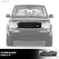 thumbnail image 2 of Stehlen 642167820062 Honeycomb Mesh Front Hood Bumper Grille - Chrome / Black For 2005-2009 Land Rover LR3 Discovery, 2 of 5