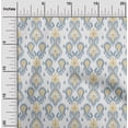 thumbnail image 1 of oneOone Silk Tabby Fabric Paisley Ikat Fabric Prints By Yard 42 Inch Wide, 1 of 4