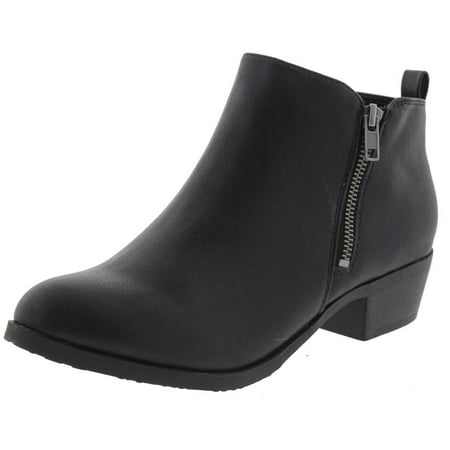 - Jellypop Womens Erika Faux Leather Booties Ankle Boots