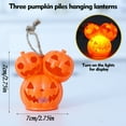 thumbnail image 7 of EUDIDV Spooky Ornaments Halloween Scene Decoration Desktop Ornaments Pumpkin Hanging Lights Illuminated Decorations Hotel And Shopping Mall Window Displays Creepy Halloween Props, 7 of 7