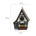 thumbnail image 3 of Ganfancp Decoración de Jardín, Casa para Pájaros de Exterior, Loro, Aislamiento Invernal, Casa para Pájaros, Artesanía y Adornos de Resina Artículos En Liquidación 1X Nido de Pájaro, 3 of 7