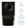 thumbnail image 6 of Brio 300 Series Slimline Top-Load Water Dispenser for 3 & 5 Gallon Bottles, Paddle Dispensing, Hot & Cold, LED Indicator Lights, Black, 6 of 7