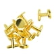 thumbnail image 5 of 10 Piezas Cabujón Bisel Marco Blanco DIY Mancuerna Oro Sunnimix Cuff Link en blanco, 5 of 7
