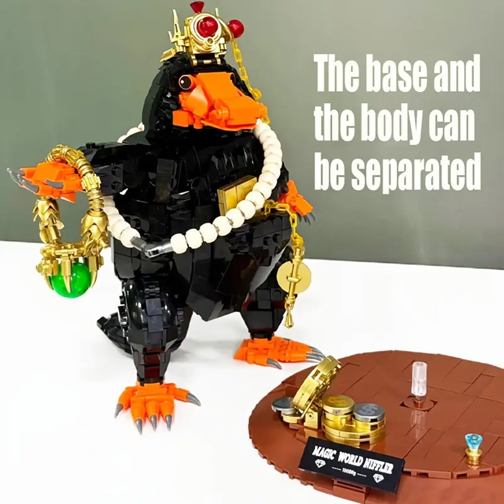 Remocguys Mechanical Sniff Platypus Building Sets Compatible with Lego Animal Magic Sniffer Beast Series for Adults 14+ 1148PCS
