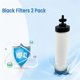 thumbnail image 3 of 2PCS Ceramic Filter Replacement for Water Filter, Repeatable Cleaning Filters for Filtration System, 3 of 5