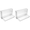 thumbnail image 3 of Masteelf 2pcs Wall-mounted Storage Rack Floating Shelves Adhesive Storage Stand Home Storage Holder, 3 of 8