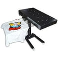 thumbnail image 3 of INTBUYING Full Set 4 Color 2 Station Screen Printing Kit with Flash Dryer Exposure Unit Silk Press Machine, 3 of 7