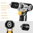thumbnail image 2 of Taladro inalámbrico DEKOPRO 8V MAX de iones de litio, 42 piezas, accesorios, 2 of 6