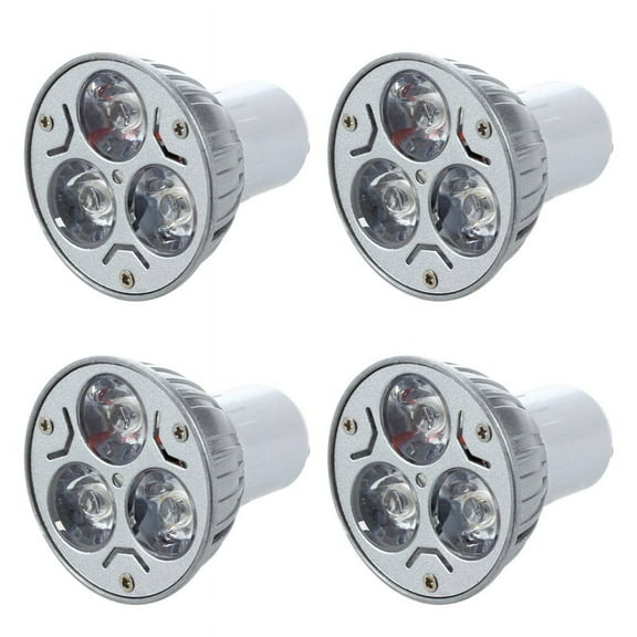 4X LAMP LIGHT BULB Has 3 LED WARM WHITE 3W 5W 12V