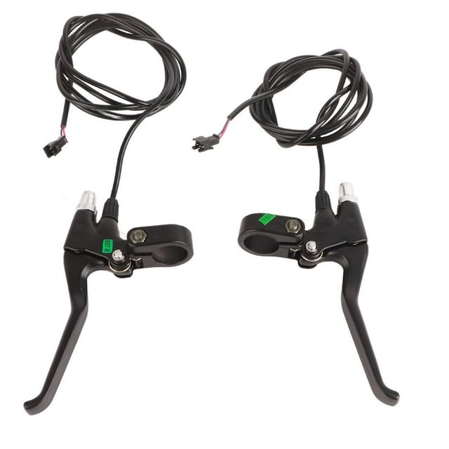 1 Pair Durable 2 Wires Left&Right E Bike Bicycle Electric Brake Lever Replacement Parts