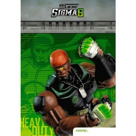 G.I. Joe 'Sigma 6' Favor Bags (8ct)