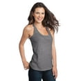 thumbnail image 4 of District Juniors Tri Blend T Back Tank DT250-4XL (Grey Heather), 4 of 6