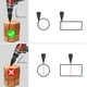 thumbnail image 4 of Leña Tronco Divisor De Taladro De De Bits De Acero De Servicio Pesado Con Recubrimiento De Titanio Para Roble Nal De Nogal Casa Al Aire Libre Para Acampar Al Aire Libre, 4 of 7