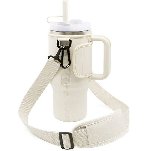 Sac de Transport pour Bouteille d'Eau Compatible avec Gobelet 40oz avec Poignée