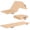 Beige, variant on BalanceFrom 3-Panel All-Purpose Folding Gymnastics Workout Mat, 6' x 2' x 2", Light Purple