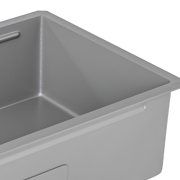 Dextrus 32 Undermount Kitchen Sink Workstation, 304 Stainless Steel, Single Bowl, Honeycomb, Silver