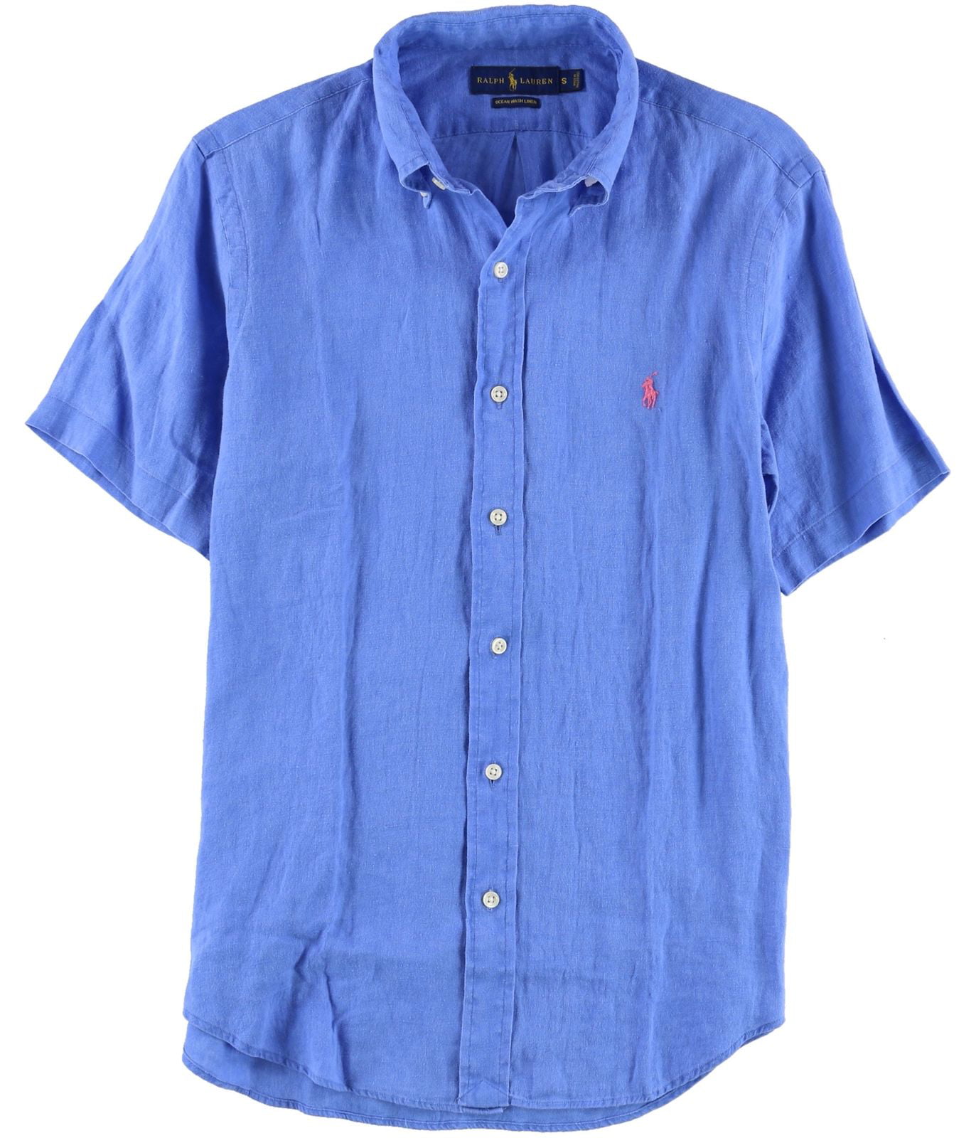 Ralph Lauren - Ralph Lauren Mens Linen Button Up Shirt - Walmart.com ...