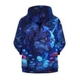 thumbnail image 7 of Chririnla Funny Wolf Florals Boys Youth Sports Jacket Hoodie Zip Up Long Sleeve with Pockets Lightweight Athletic Wear Size 10-12, 7 of 7