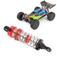 thumbnail image 3 of RC Front Shock, RC Car  Aluminum Alloy Front Shock Damper Replacement For WLTOYS 144010 1/14 Red, 3 of 8
