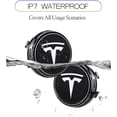 thumbnail image 2 of Luminous Magnetic Levitation Lighted Bright Illuminated Lit Wheel Hub Cover Hubcaps Center Caps for Tesla Model 3 Y S X, 2 of 6