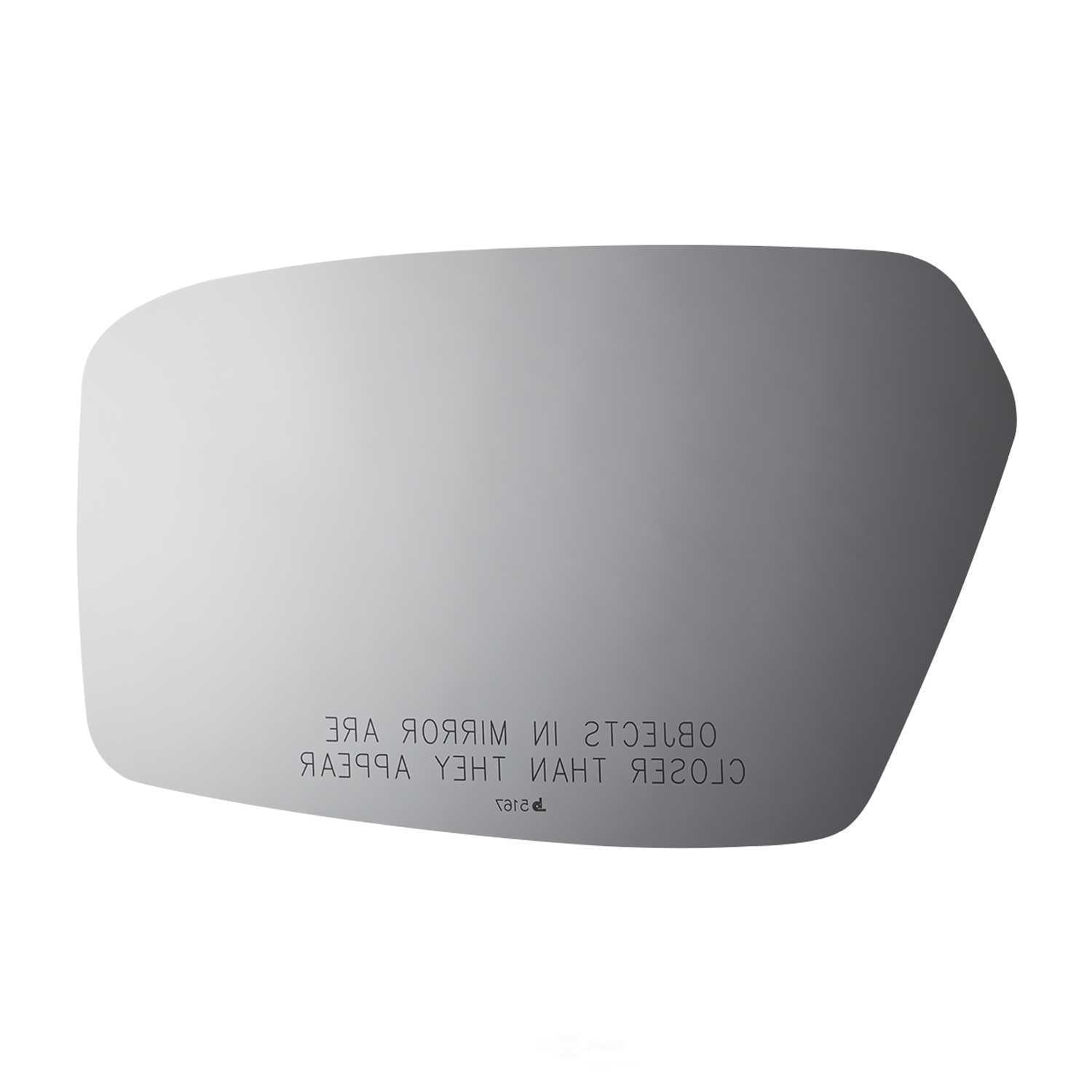 Burco Side View Mirror Replacement Glass - Clear Glass - 5167