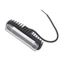 thumbnail image 4 of Luz LED de seguridad para montacargas, de aleación de aluminio, roja, de 12 a 80 V CC, luz de zona lateral para almacenes de camiones y sitios de construcción, 4 of 15