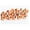Copper, variant on Slotted Tungsten Beads for Fly Tying - 100 Pack