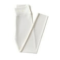 thumbnail image 3 of DuoJiaJ Girls Athletic Leggings Kids Dance Running Yoga Pants Workout Active Dance Tights Girls High Waist Leggings Size 11-12 Years,White, 3 of 3
