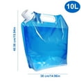 thumbnail image 2 of Sac Bouteille d'Eau Pliable Survie Urgence Sport, 2 of 8